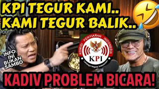 GUE DI TEGUR KPI broo‼️NIH JAWABAN KAMI‼️🤣🤣- BORIS BOKIR- Deddy Corbuzier Podcast