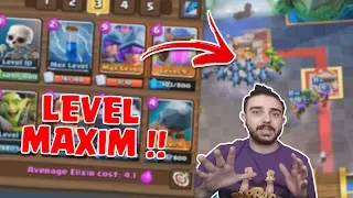 AM FACUT 3 MUSKETEERS LA NIVEL MAXIM !! Clash Royale Romania