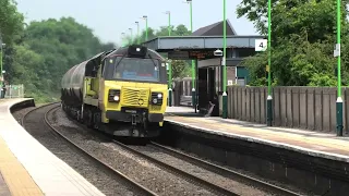 Trains at Tamworth 12/06/23 (including 55009, 47712, WMR 730s and more!)