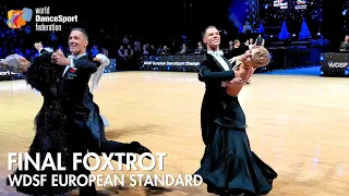 WDSF European Championship Standard 2023 | Final Foxtrot