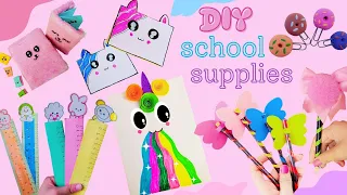 DIY school supplies ideas/ Back to school hacks/ DIY cute stationery