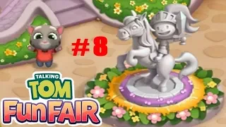 Говорящий Том Fun Fair #8 Статуя в Полном Порядке Детское игровое видео Любимец Том