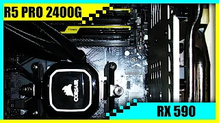 Ryzen 5 PRO 2400G + RX 590 Gaming PC in 2022 | Tested in 8 Games