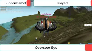 Players and Me VS Overseer Eye With Healthbars