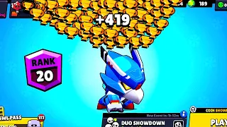 Mecha CROW NONSTOP to 500 Trophies! Brawl Stars