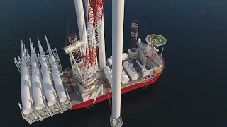 Seaway Ventus - Turbine Loadout and Installation Animation