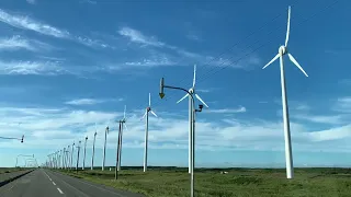 北海道旅行2023夏　オトンルイ風力発電