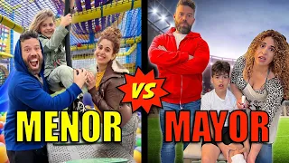 EL HERMANO MAYOR VS EL MENOR|4PLUSONE