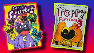 DIY 😱 POPPY PLAYTIME CHAPTER 3 GAME BOOK 🐱🧼 + Poppy Playtime 3 Dogday DEATH BLIND BAG!🐶😱 Horror Game