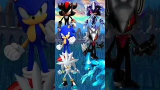 Sonic Shadow and Silver vs Chaos infinite and Mephiles @CypherSilver