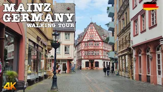 Mainz, Germany - Walking Tour 4K - 2023 - Exploring Mainz on Foot