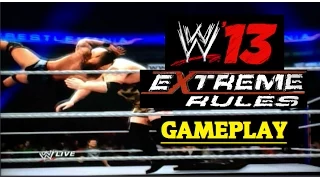 WWE'13 Extreme Rules MATCH - Randy Orton v. Big Show (GAMEPLAY)!