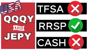 DO NOT Hold High Yield U.S. Listed Funds in a Canadian Cash or TFSA Account! QQQY JEPY