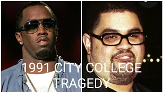 MS TEE - 9 DEAD AT PUFF DADDY AND HEAVY D 1991 CITY COLLEGE TRAGEDY