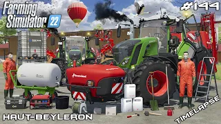 INTELLIGENT WEED CONTROL on the FARM | Animals on Haut-Beyleron | Farming Simulator 22 | Episode 144