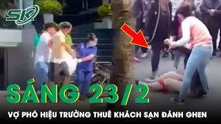 Tin Nóng: Vợ Phó Hiệu Trưởng Thuê Phòng Ở Khách Sạn, Dùng Dao Đánh Ghen Chồng Và “Tình Địch” | SKĐS