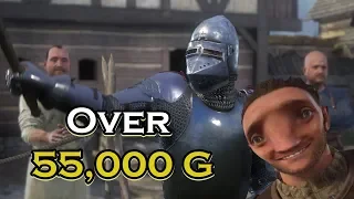Looting the Armoury store in Kingdom Come Deliverance (Over 55,000 coins + Killing 2 guards)