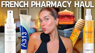 MY FRENCH PHARMACY HAUL 🇫🇷🧴// all of the best skincare