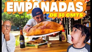 Empanadas GIGANTES 🥟30 cmts de SABOR  (ELLIMON - VENEZUELA)