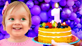 Happy Birthday to You, Mia! Birthday Song for Kids | Nursery Rhymes & Kids Songs with Maya and Mary