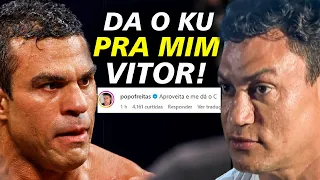 ACELINO POPÓ manda VITOR BELFORT dar O KU PRA ELE e ACABA com A PALHAÇADA