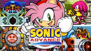 Sonic Advance: All Bosses (As Amy)