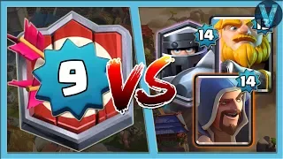 9 УРОВЕНЬ ПРОТИВ 14 КАРТ! ДА, ЭТО ЖЕСТКО / CLASH ROYALE