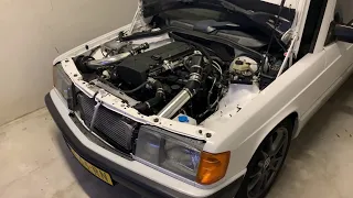 My mercedes 190e 2.3 Supercharged (M111k 2.3L)