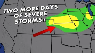 Severe Storms Monday and Tuesday