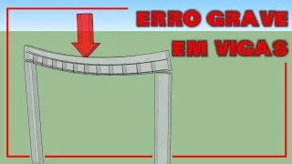 O MAIOR ERRO em VIGAS (Você já viu em alguma obra) - Main mistake in beam