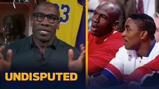 Shannon reacts to audio of MJ saying he wouldn't play on Dream Team with Isiah | NBA | UNDISPUTED