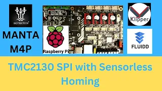 BTT - Manta M4P - TMC2130 SPI with Sensorless Homing