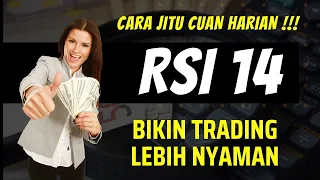 Trading Profit Harian Pake RSI 14 !