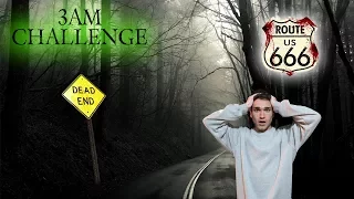 (CLINTON ROAD) 3AM CHALLENGE AT HAUNTED HIGHWAY // WORLDS MOST DEADLY HIGHWAY GONE WRONG