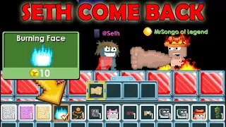 Catching @Seth in Growtopia + BURNING FACE WILL BE PUBLIC! (GONE WRONG) OMG!! | GrowTopia