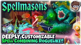 INCREDIBLE Deeply Customizable Spell Combining Roguelike! | Let's Try Spellmasons