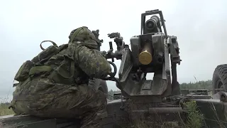 Ex MAROON RAIDER 18- Artillery Live Fire / tir réel l'artillerie