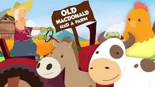 Старая Macdonald Ферма | Детские Стишки | Детские Песни | Old Macdonald Had A Farm | Kids Songs