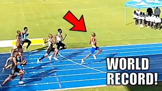 I CANNOT BELIEVE It Actually Happened! || Letsile Tebogo Breaks The WORLD JUNIOR 100 Meter Record