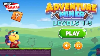 Miner Adventure : Super Run - Levels 1-5