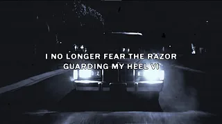 $uicideboy$ - I No Longer Fear the Razor Guarding My Heel (VI)  (Lyric Video) (prod. ByMe Beats)