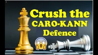 "Crushing the Caro-Kann Defense:  Spassky Gambit and Trap Your Opponent | Chess Opening Mastery"