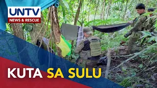 Kuta ng Abu Sayyaf Group sa Sulu, natunton ng militar