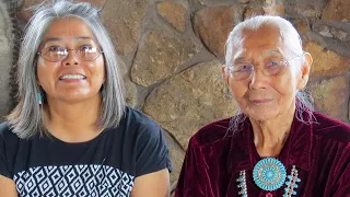 Louise Nez & Laverine Greyeyes Interview (Diné Textile Weavers)