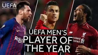 MESSI, RONALDO, VAN DIJK: UEFA Men's Player Of The Year 2018/19 SHORTLIST
