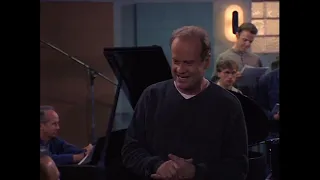 Frasier S07E013-Frasier records new theme song for his show