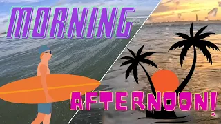 INSANE morning and afternoon surf session at PONCE INLET!! 🤙🏼 Subscribe!