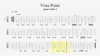 Guitar Tab / Vista Point