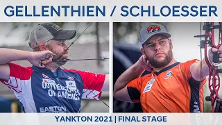 Braden Gellenthien v Mike Schloesser – compound men gold | Yankton 2021 World Cup Final