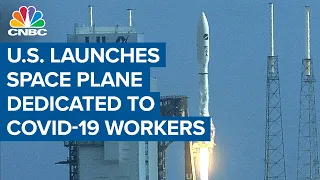 Watch the U.S. Space Force launch a secret space plane, dedicated to coronavirus workers